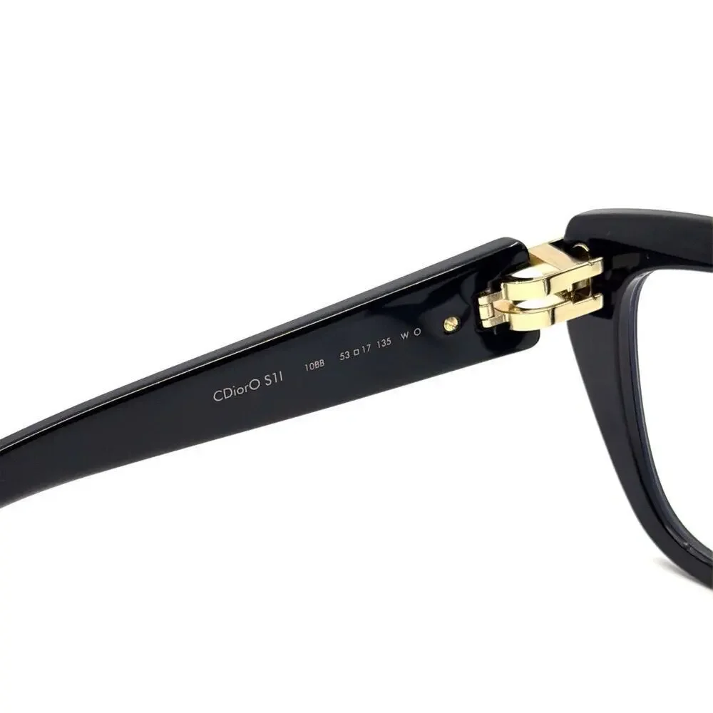 NEW!! Christian Dior Eyeglasses C DiorO S1I 10BB Authentic